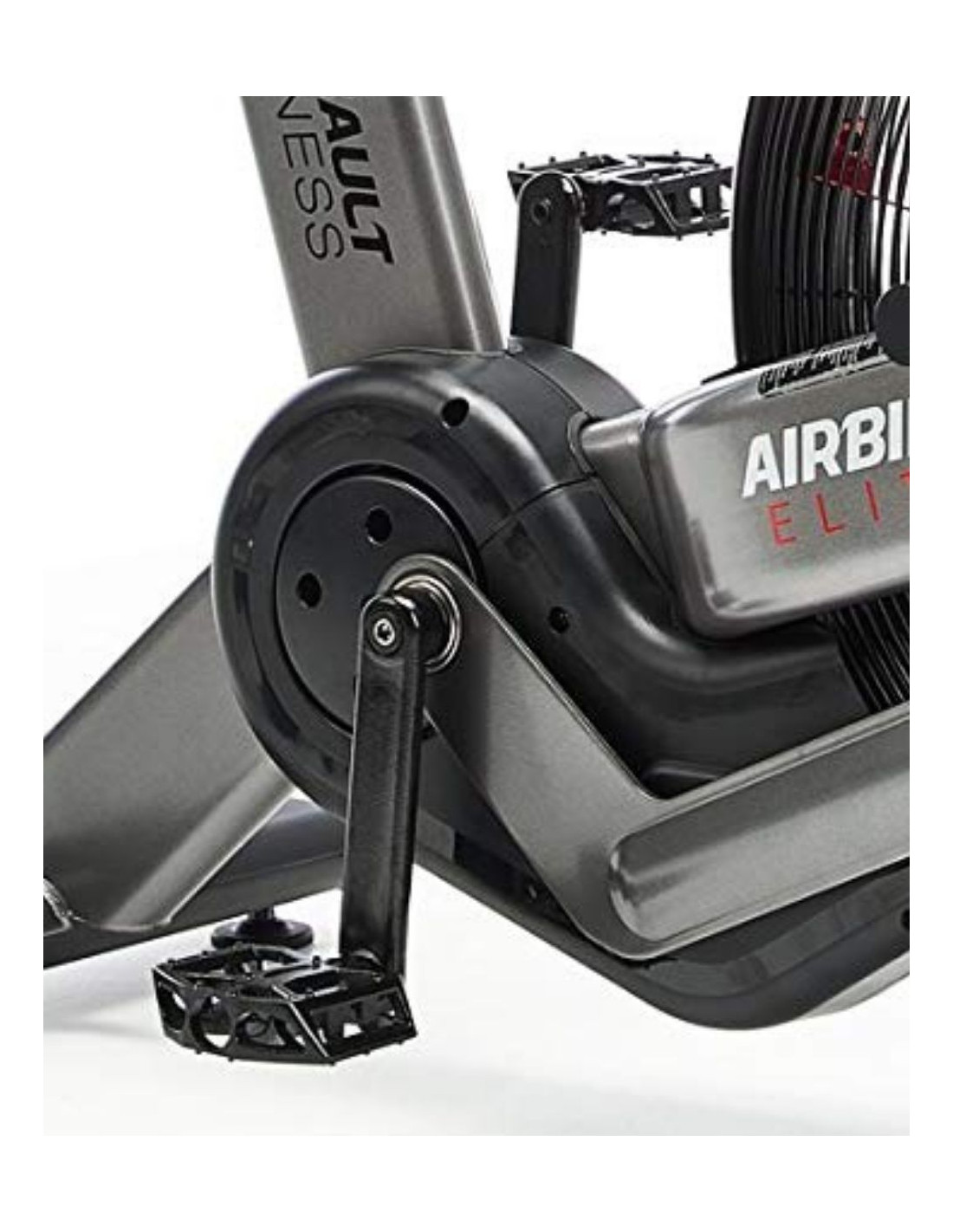 Pedal und Rahmen am AssaultBike Elite